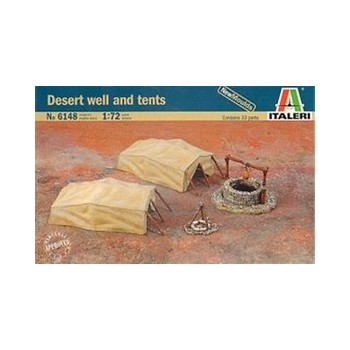 이탈레리 ㅤ1/72 Desert Well and Tents_이미지