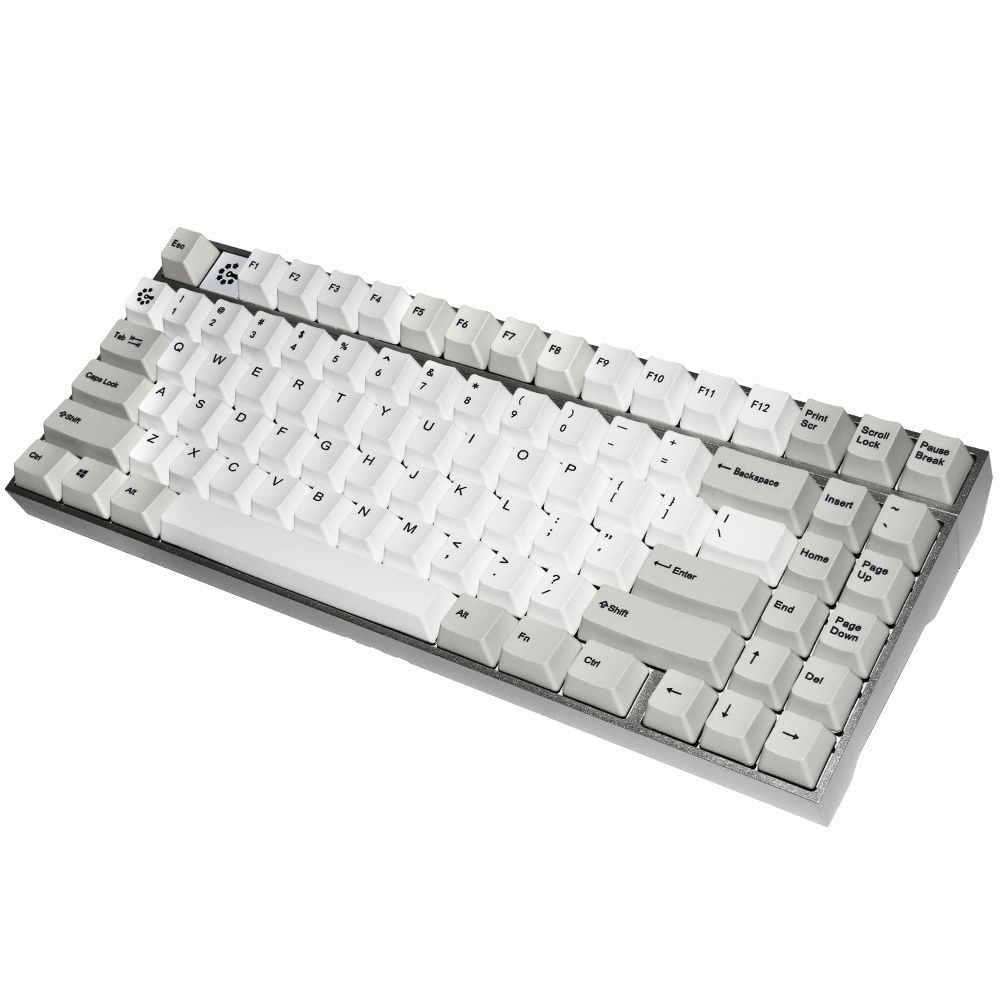 마이크로닉스 GANSS ALT-71 CNC 풀알루미늄 분리형 키보드 (저소음 적축)_이미지