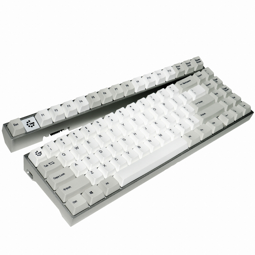 마이크로닉스 GANSS ALT-71 CNC 풀알루미늄 분리형 키보드 (저소음 적축)_이미지