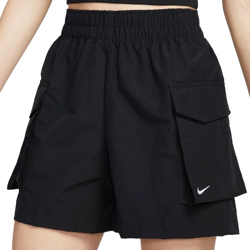 나이키 에센셜 우븐 하이웨이스트 5인치 카고 쇼츠 HM6983-010 (공식판매처)