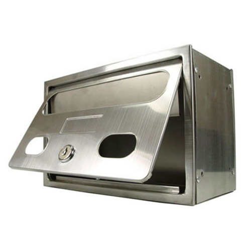 [불명] 전면 스텐레스 우체통