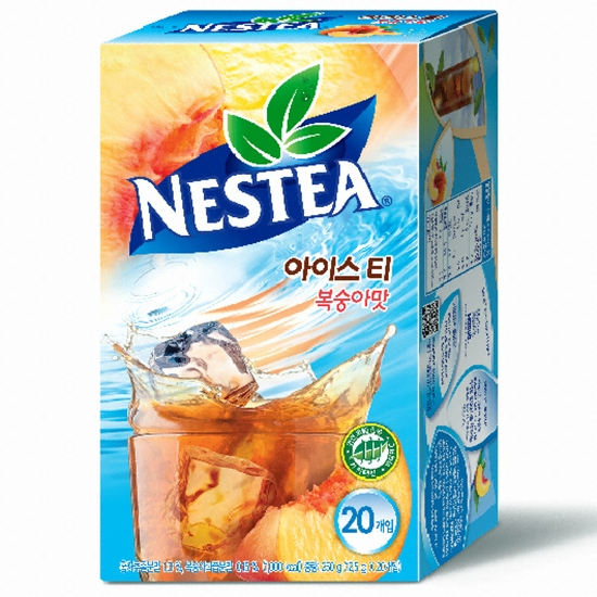 네슬레 네스티 복숭아 아이스티 20개입 [1개]