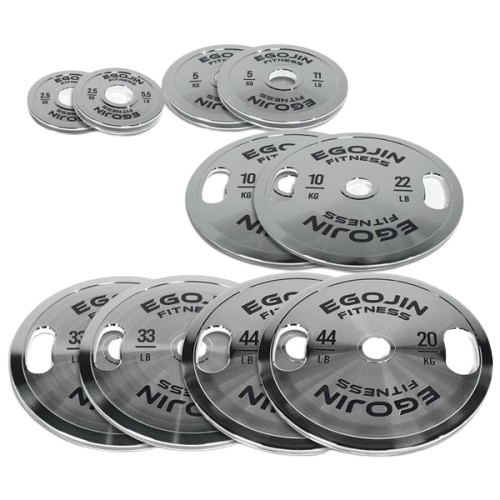 이고진 클럽용 크롬 바벨 중량 원판 세트