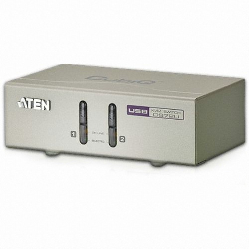 ATEN 2포트 USB KVM 스위치 (CS72U)