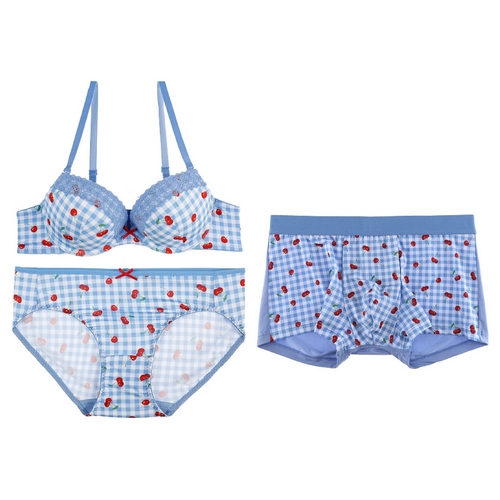 좋은사람들 예스 체리러브 삼각팬티 커플속옷 세트 YSWBW117YSWPW117YSMDW117