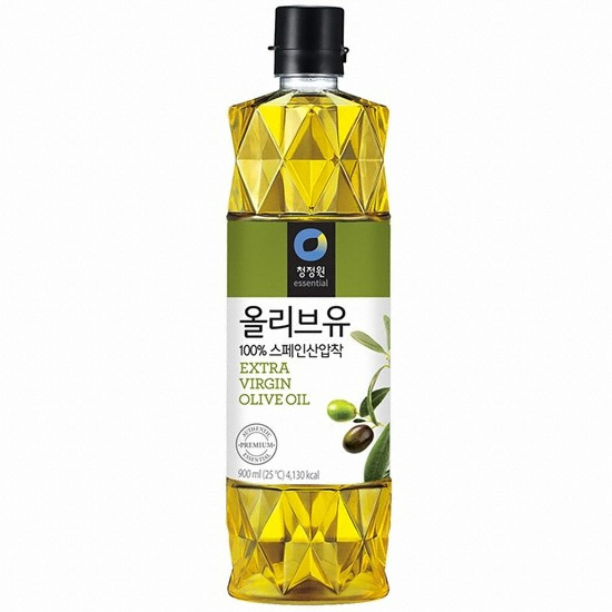 대상 청정원 압착 올리브유 900ml (2개)