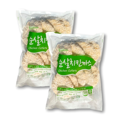 상신종합식품 순살 치킨까스 1kg (2개)_이미지