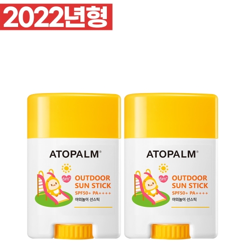 네오팜 아토팜 야외놀이 선스틱 SPF50+ 21g (2개)