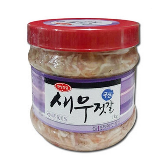 한성기업 새우젓갈 1kg (3개)