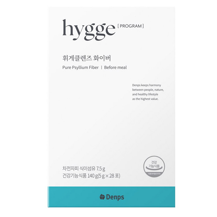 덴프스  휘게클렌즈 화이버 28포 (1개)