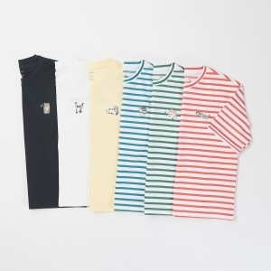 에이션패션 폴햄키즈 쿨텐션 코숏 반팔티 패밀리 PKD2TS3470