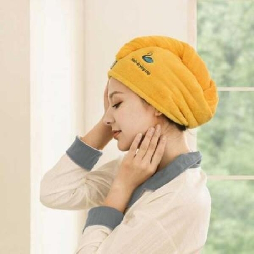 극세사 헤어 드라이타올 4color 머리말리는수건 -리