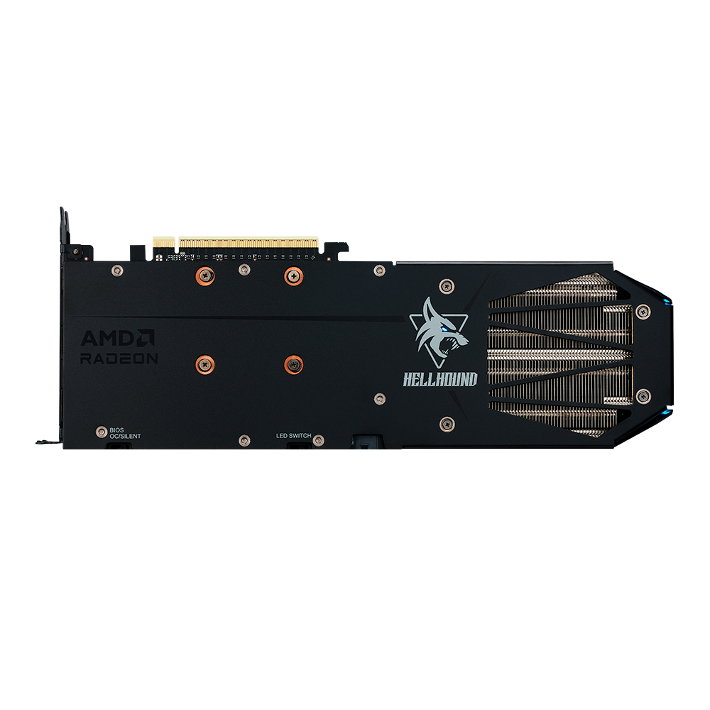 PowerColor �󵥿� RX 9060 XT Hellhound OC D6 16GB �����Ƽ����