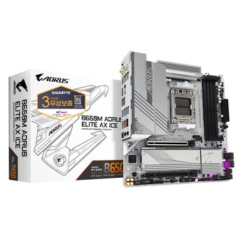 GIGABYTE B650M <b>AORUS</b> <b>ELITE</b> AX ICE 피씨디렉트