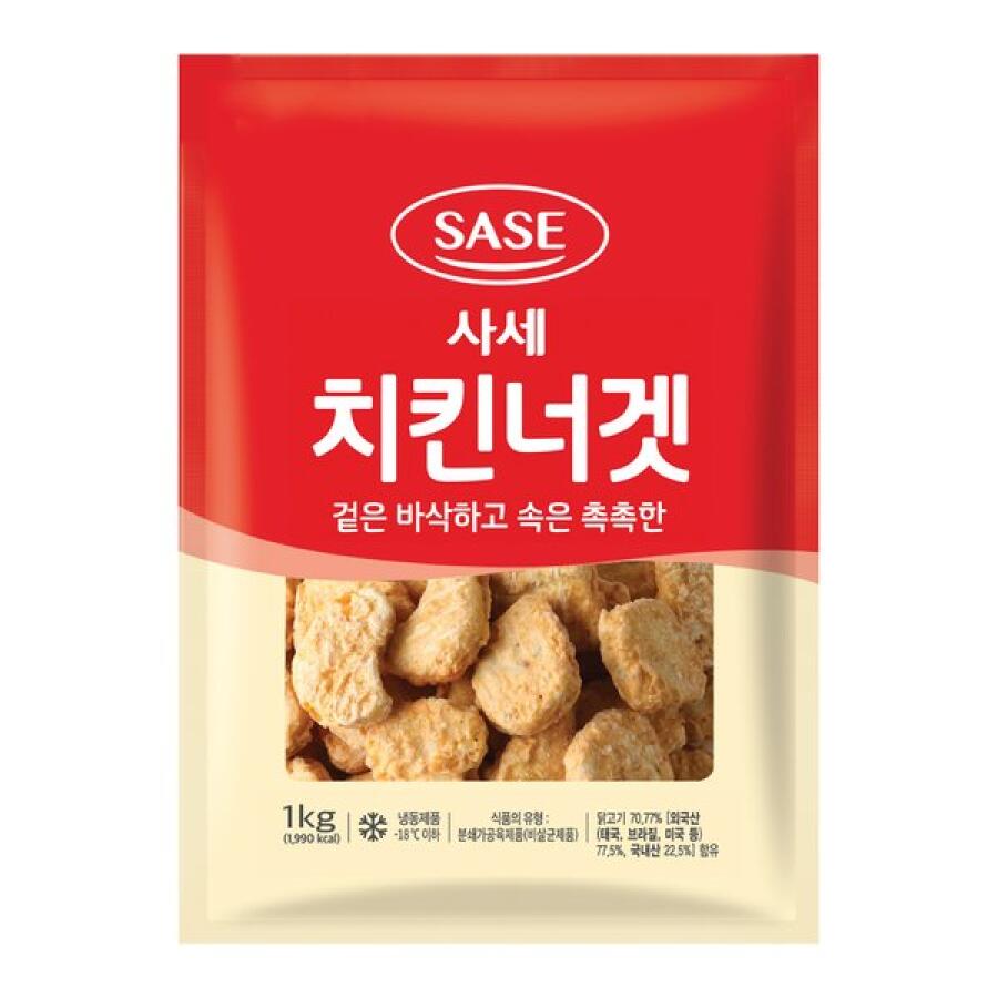사세 치킨너겟 1kg (1개)_이미지