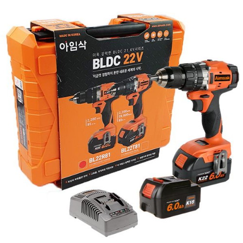 아임삭 BL22R81 (6.0Ah 배터리 2개)_이미지