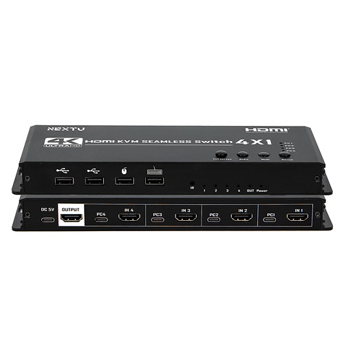 �������������ͽ� NEXTU ũ�̾� 4:1 KVM ����ġ