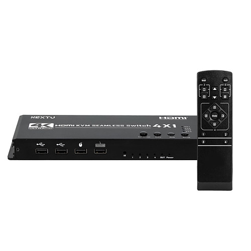 이지넷유비쿼터스 NEXTU 크이안 4:1 KVM 스위치
