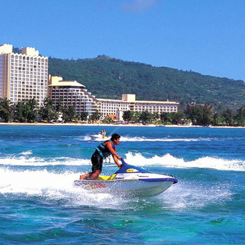 핫써니 ㅤ스노쿨링 + 제트스키 + 바나나보트 이용권 (사이판) (소인)_이미지