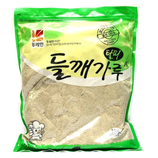 뚜레반 들깨가루 탈피 1kg (1개)