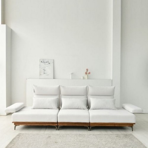 퍼니챗 헤라 스윙 코모도 아쿠아텍스 패브릭 소파 4인용_이미지