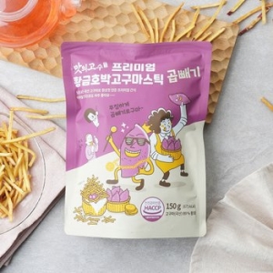 맛의고수 프리미엄 황금 호박 고구마스틱 국내산 무첨가 아이간식 150g