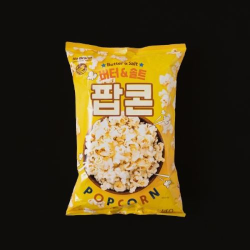 이마트 노브랜드 노브랜드 버터 솔트 팝콘 100g (9개)_이미지