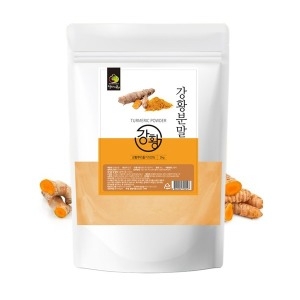 엄마애손 강황가루 강황 분말 인도강황 파우더 커큐민 강항 2kg_이미지