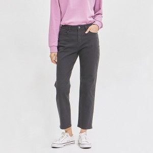 잠뱅이 패플 여 온라인 전용 라이크라 컬러 면 데님 팬츠 WL3DRS57