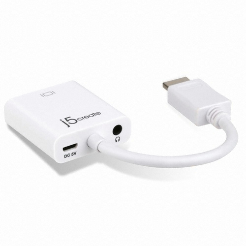 j5create HDMI to VGA 컨버터 with Audio (JDA213)_이미지