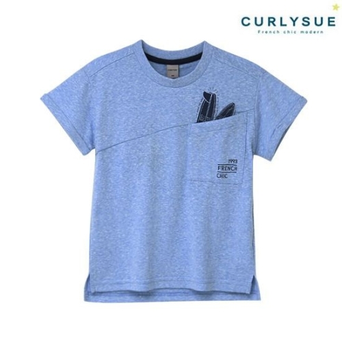 빅포켓 티셔츠 CNM2GQTS51BL 여름