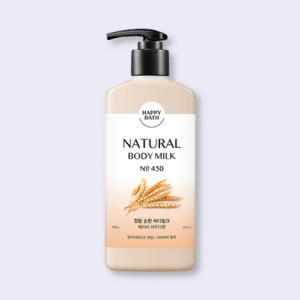 아모레퍼시픽 해피바스 정말 순한 바디밀크 400ml (9개)