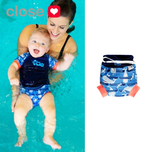 [불명] 클로즈 스윔내피/아기래쉬가드/방수기저귀/아기수영복