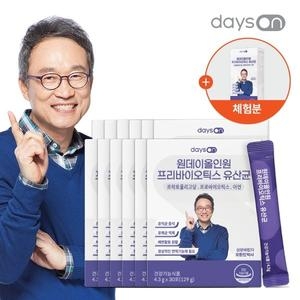 노바렉스 데이즈온 원데이 올인원 프리바이오틱스 유산균 30포 (12개)