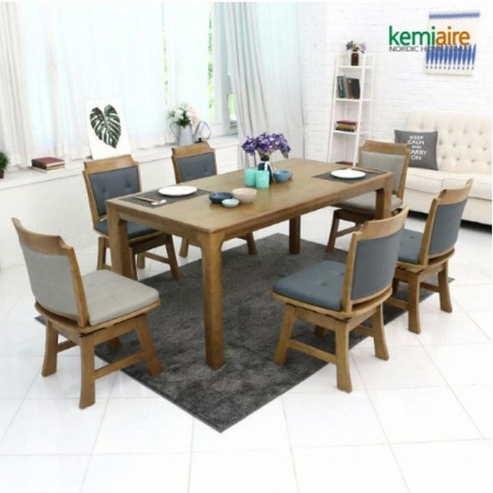 케미에르 미스트 원목 식탁 1700