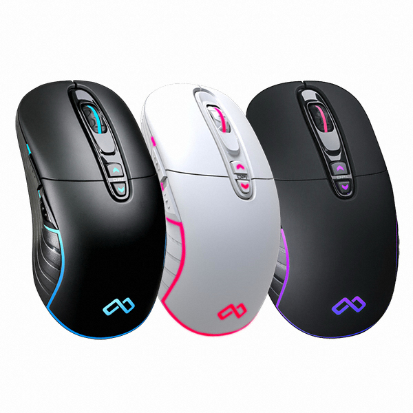 MAXTILL TRON G10PRO reborn 3330 RGB 게이밍 마우스 (화이트)_이미지