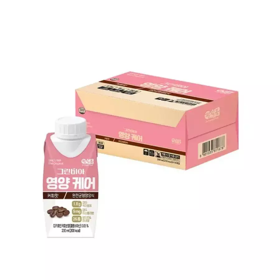 그린비아 영양 케어 커피맛 완전균형영양식 200ml