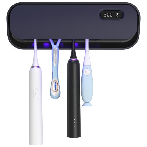 CozyTemp 4구 스마트 칫솔살균기 (블루)_이미지