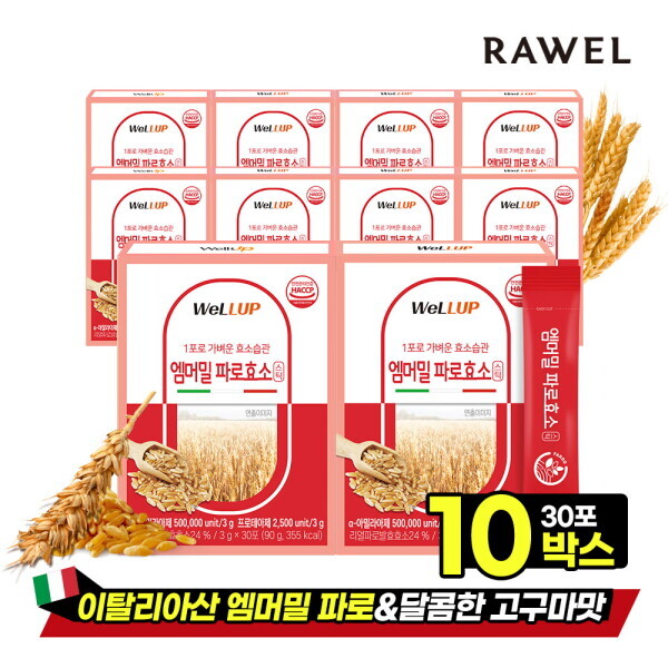 로엘 웰업 엠머밀 파로효소 30포