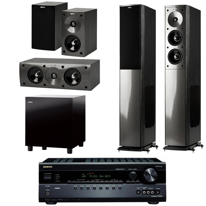 야모 S606 5.1채널 + 온쿄 AV리시버 (TX-SR578, SUB-210)_이미지