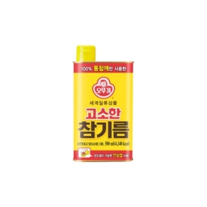 오뚜기 고소한 참기름 500ml (8개)