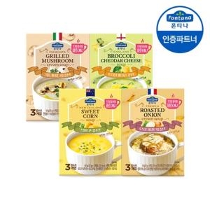 폰타나 정통 즉석수프 60g 3+3개 컵수프_이미지