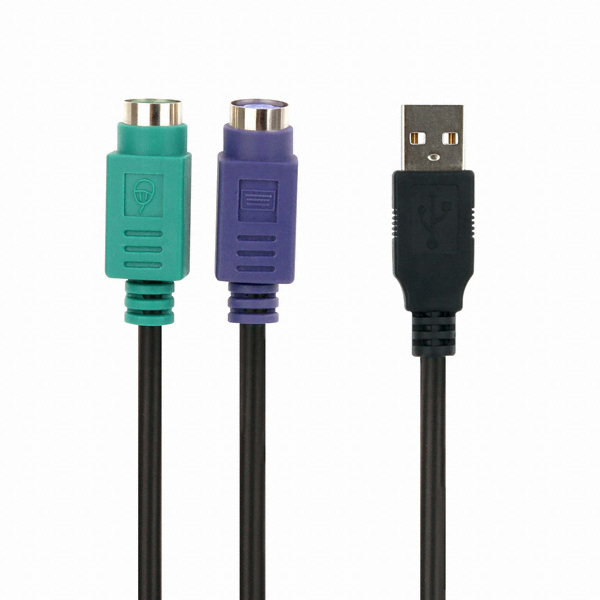 이지넷유비쿼터스 넥스트 USB to PS2 변환케이블 (NEXT-KVMPS2) (0.3m)_이미지