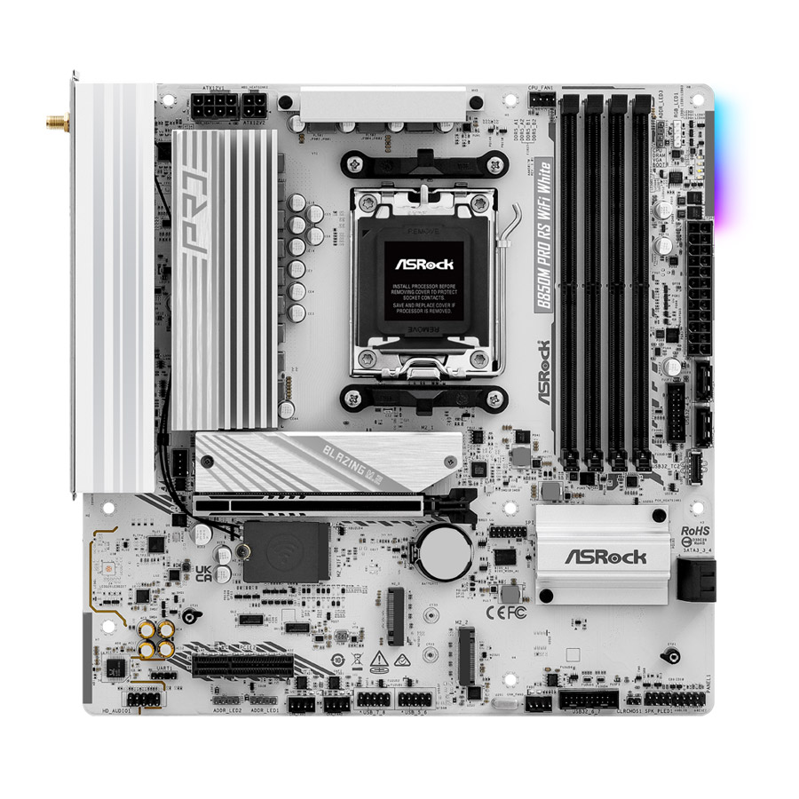 ASRock B850M Pro RS WiFi WHITE 디앤디컴_이미지
