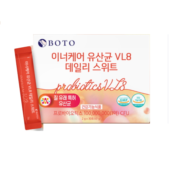 보뚜슈퍼푸드 보뚜 이너케어 유산균 VL8 데일리 스위트 30포 (3개)