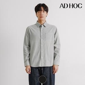 애드혹 남성 코듀로이 원포켓 베이직 셔츠 HAALS10_이미지