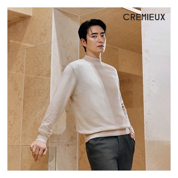 캐시미어 울 블렌드 모크넥 니트 3종2192884
