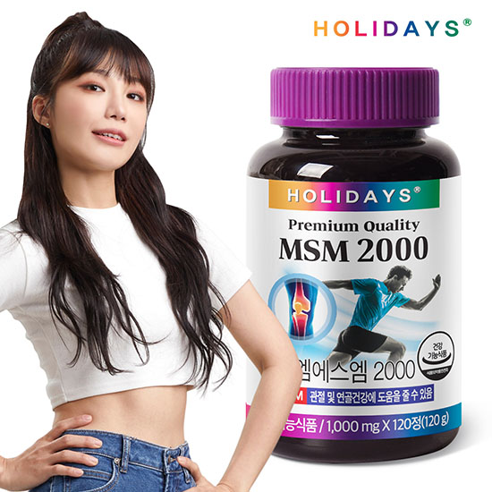 홀리데이즈  MSM 2000 120정 (1개)