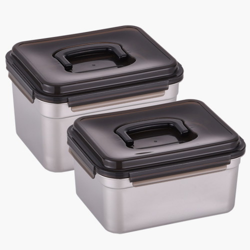 네오플램 스테인리스 스틸 김장용기 2종 세트