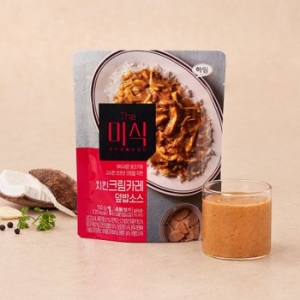 하림 더미식 치킨크림카레 덮밥소스 150g이미지입니다. 누르면 해당 게시물로 새창이동합니다.